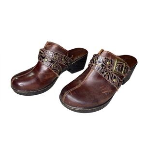 B.O.C. By Born leather mules